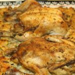 Southern Style Cornish Hens and Corn Bread Dressing
